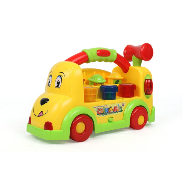 En71 Approval B/O Cute Bus Kid Intelligent Toy (H0640285)